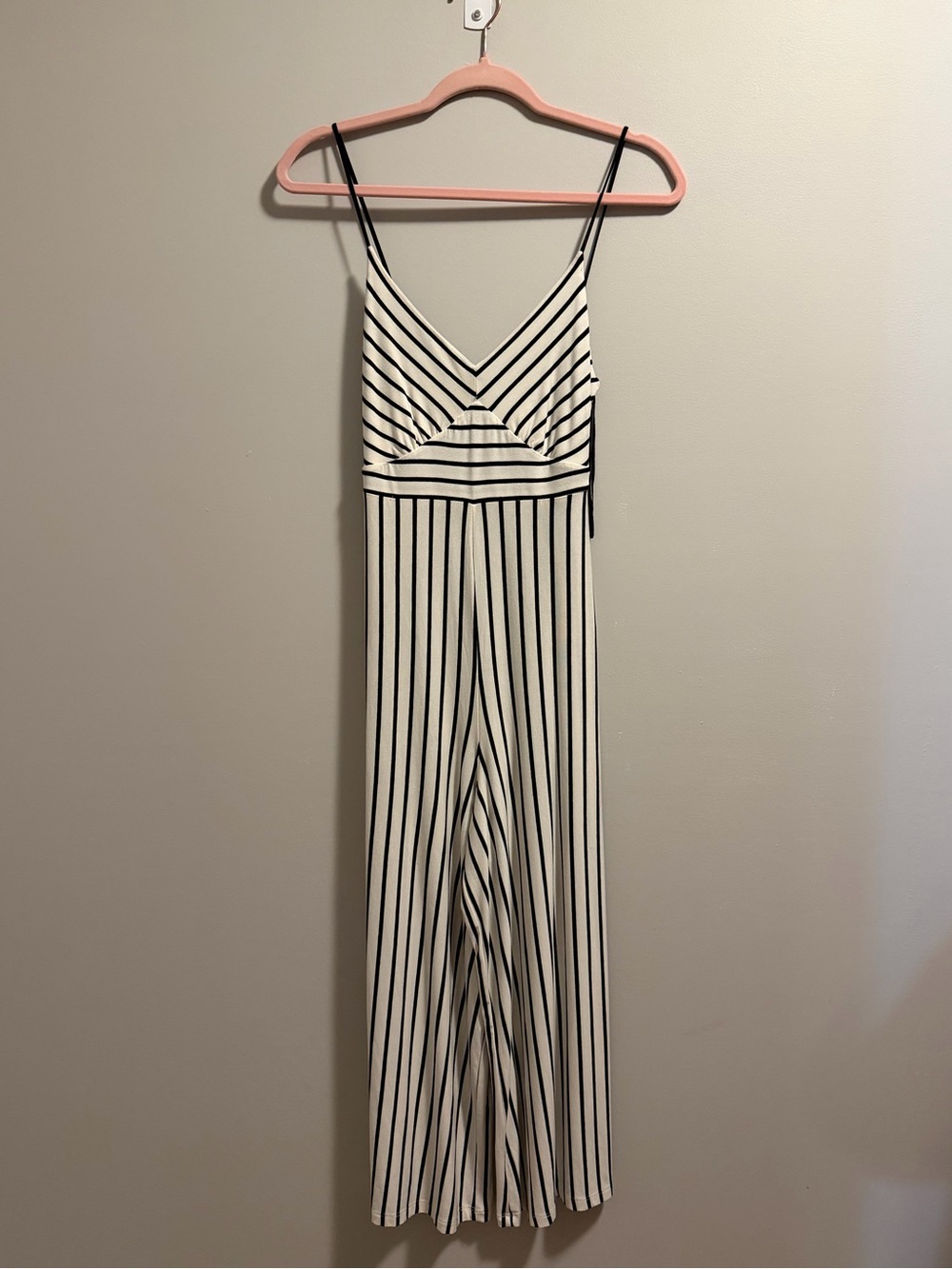 STRADIVARIUS striped jumpsuit